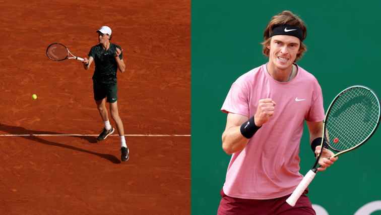 Andrey Rublev meets Jannik Sinner in the Monte Carlo round of 16