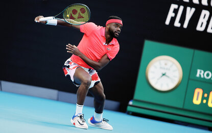 Francis Tiafoe wurde positiv auf COVID-19 getestet Francis Tiafoe wurde positiv auf COVID-19 getestet