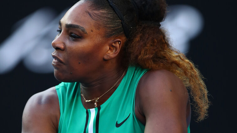 Serena Williams bei den Australian Open