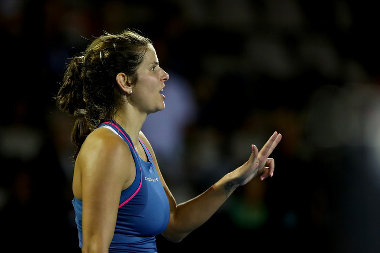 Julia Görges Drittes Match zwischen Julia Görges und Eugenie Bouchard