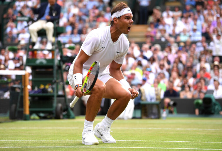 Rafael Nadal in Wimbledon