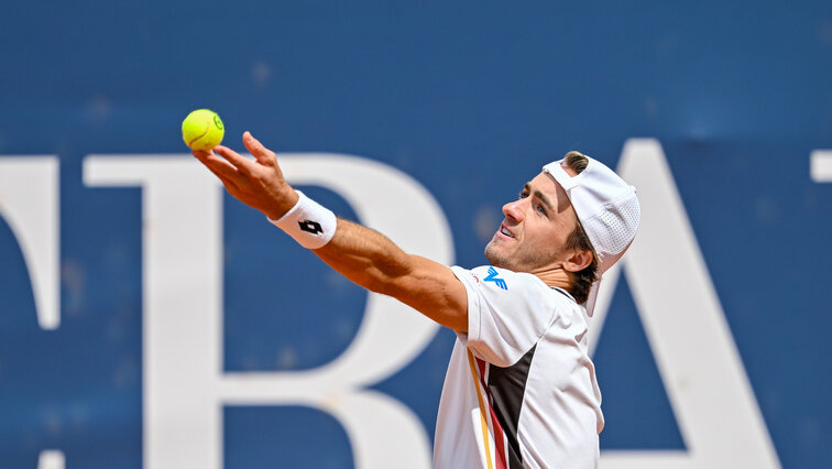 Lukas Neumayer schlägt in dieser Woche im italienischen Todi auf.
