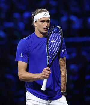 Alexander Zverev gibt alles für Team Europa