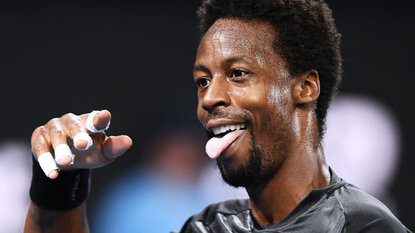 Gael Monfils spielt am Sonntag um seinen elften Tour-Titel Gael Monfils spielt am Sonntag um seinen elften Tour-Titel