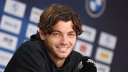 Taylor Fritz am Dienstag in München Taylor Fritz am Dienstag in München