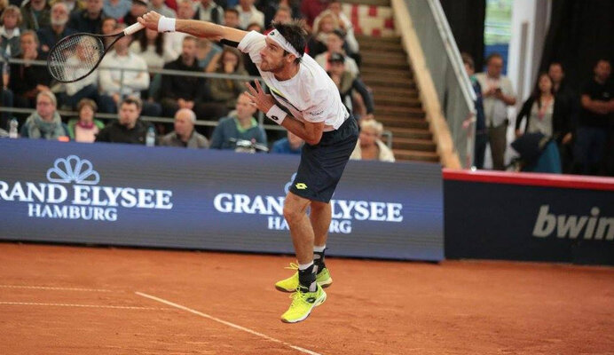 Dort kommt es zum Duell Mayer gegen Mayer. Lucky Loser Leonardo Mayer hatte Landsmann Federico Delbonis besiegt.