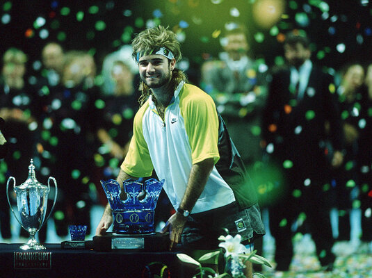 4th place, 88 points: Andre Agassi, career grand slam champion