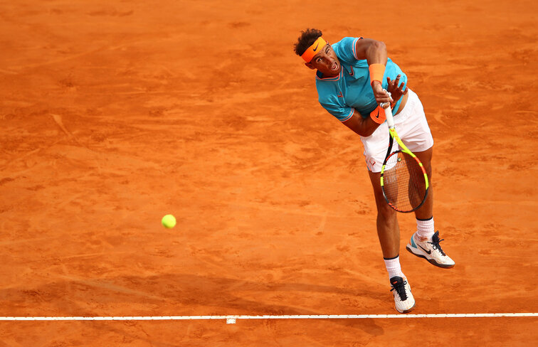 Rafael Nadal could only face Novak Djokovic in the final in Monte Carlo