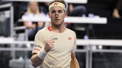 Casper Ruud zog ins Finale von Dallas ein