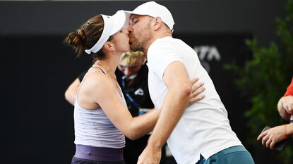 Belinda Bencic darf sich mit ihrem Verlobten Martin Hromkovic über die Geburt ihres ersten Kindes freuen. Belinda Bencic darf sich mit ihrem Verlobten Martin Hromkovic über die Geburt ihres ersten Kindes freuen.