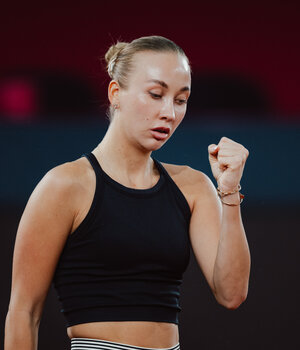 Anastasia Potapova hatte Grund zur Freude