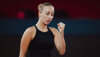 Anastasia Potapova hatte Grund zur Freude
