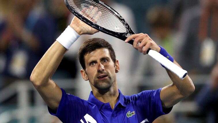 Novak Djokovic peilt seinen siebten Miami-Titel an