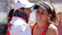 Julia Grabher hat in Antalya auch ihr drittes Einzel-Match gewonnen