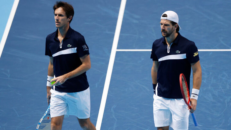 Edouard Roger-Vasselin und Jürgen Melzer in London