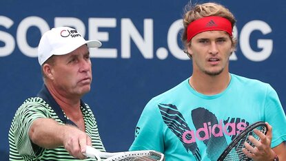 Kein Paar mehr: Ivan Lendl und Alexander Zverev Kein Paar mehr: Ivan Lendl und Alexander Zverev