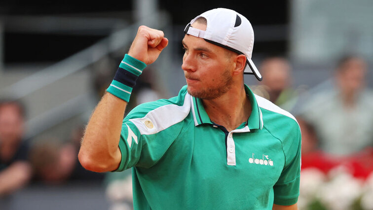 Jan-Lennard Struff hat sich in madrid in die Herzen der Fans gespielt Jan-Lennard Struff hat sich in madrid in die Herzen der Fans gespielt