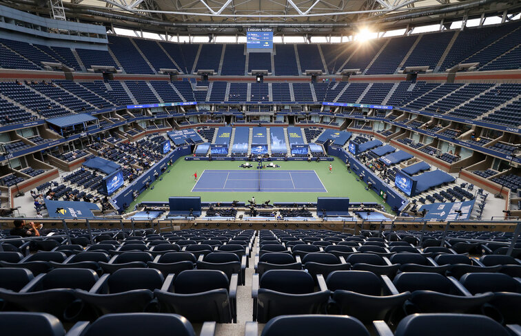 The US Open will officially start next Monday