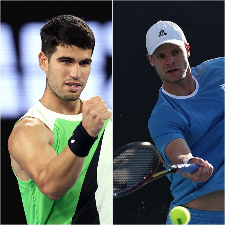 Carlos Alcaraz trifft in der zweiten Runde auf Yannick Hanfmann