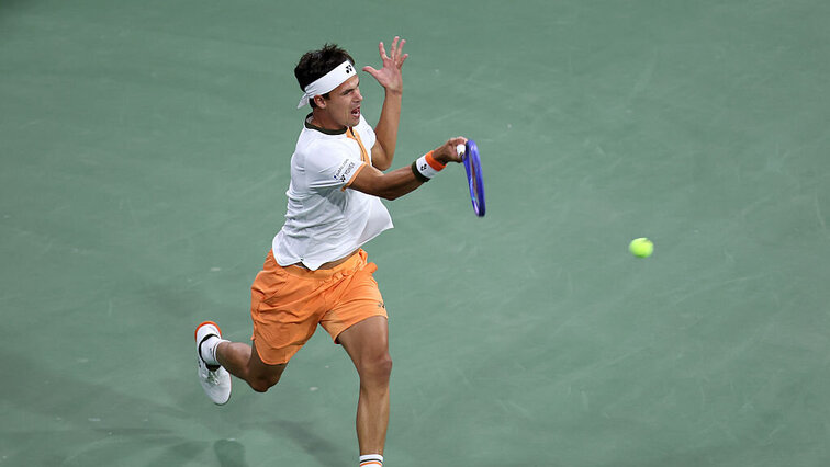 Daniel Altmaier hat seine konditionellen Stärken in dieser Woche bereits bewiesen. Daniel Altmaier hat seine konditionellen Stärken in dieser Woche bereits bewiesen.