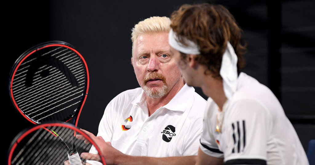 Boris Becker rät Alexander Zverev zu mehr Turnierpausen