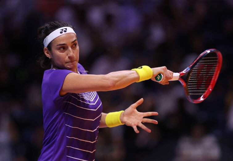 Caroline Garcia steht bei ihrem Heimturnier in Lyon im Endspiel