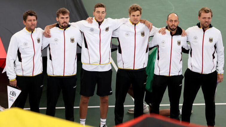 Dieses Team wird Deutschland in Malaga bei der Davis-Cup-Finalrunde vertreten Dieses Team wird Deutschland in Malaga bei der Davis-Cup-Finalrunde vertreten