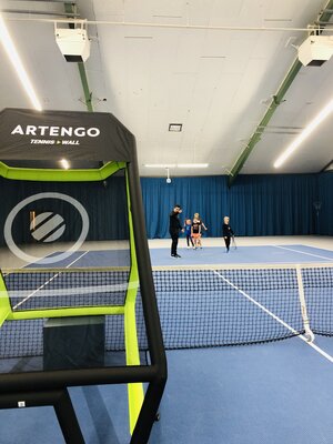 Die Decathlon-Tenniswand hat alle Altersgruppen begeistert Die Decathlon-Tenniswand hat alle Altersgruppen begeistert