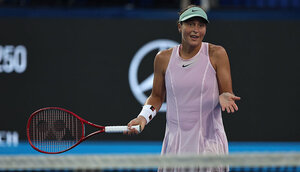 Tatjana Maria verlor in zwei Sätzen
