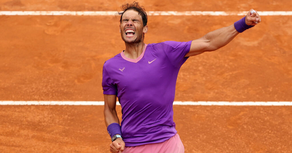 ATP Masters Rom Rafael Nadal zähmt Aufschlagmonster Reilly Opelka und