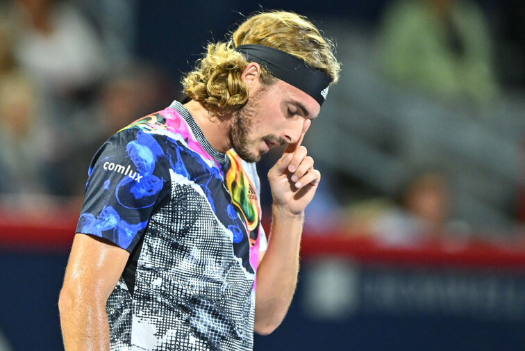 Stefanos Tsitsipas verlor sein erstes Match beim Hartplatz-Summer-Swing in den USA