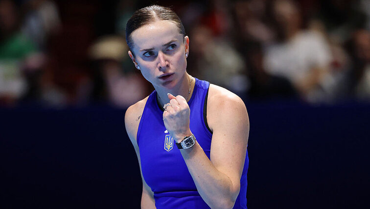 Mit ihrem Erfolg im Einzel und Doppel sicherte Elina Svitolina bei der World Tennis League in Indien den Mannschaftserfolg für die Hawks. Getty Images