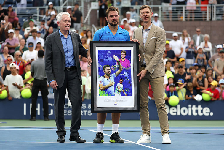 Stan Wawrinka verabschiedete sich aus New York