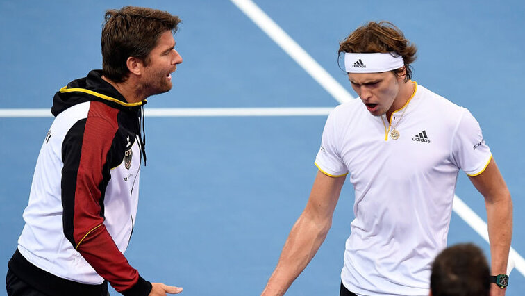 Michael Kohlmann hofft bei Alexander Zverev auf einen guten Start Michael Kohlmann hofft bei Alexander Zverev auf einen guten Start