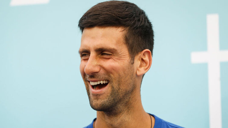 Novak Djokovic möchte neue Wege beschreiten Novak Djokovic wants to break new ground