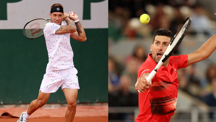 Für Novak Djokovic geht es in Runde zwei der French Open gegen Alex Molcan Für Novak Djokovic geht es in Runde zwei der French Open gegen Alex Molcan