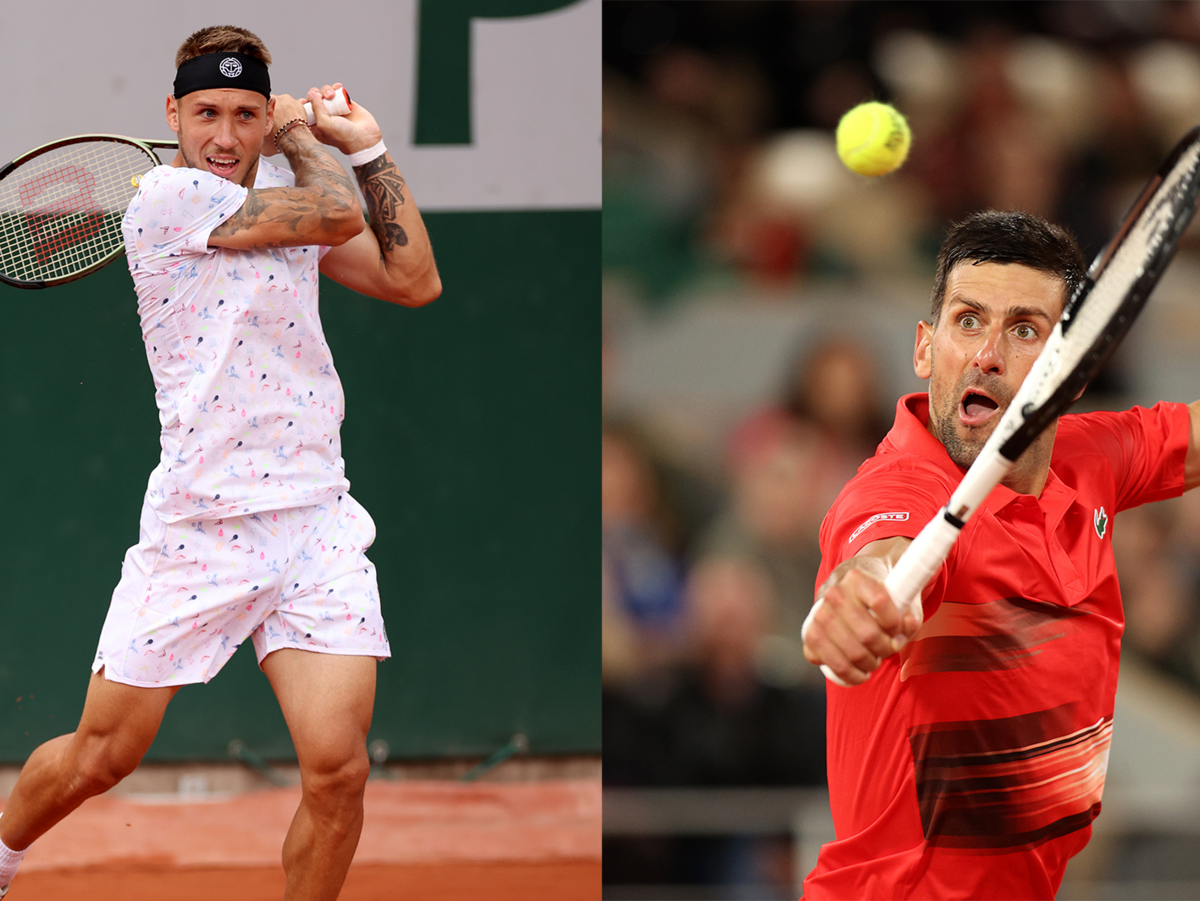 French Open live Novak Djokovic vs