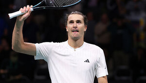 Alexander Zverev zuletzt bei der Davis-Cup-Finalrunde in Bologna
