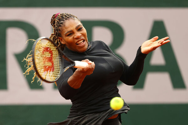 An guten Tagen immer noch die beste Vorhand bei den Frauen? Serena Williams ...