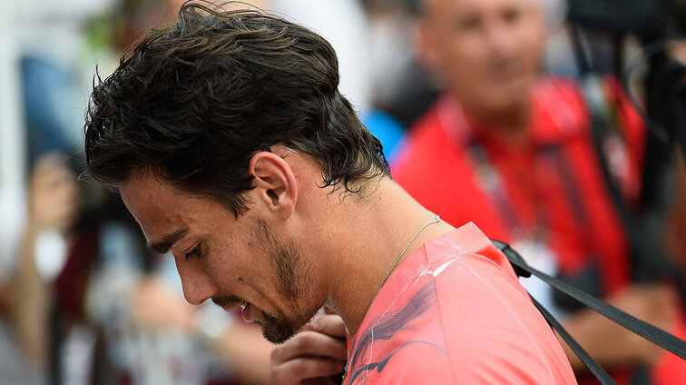 Fabio Fognini hat auch abseits des Courts einen harten Kampf zu überstehen.