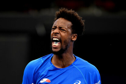 Gael Monfils in Brisbane