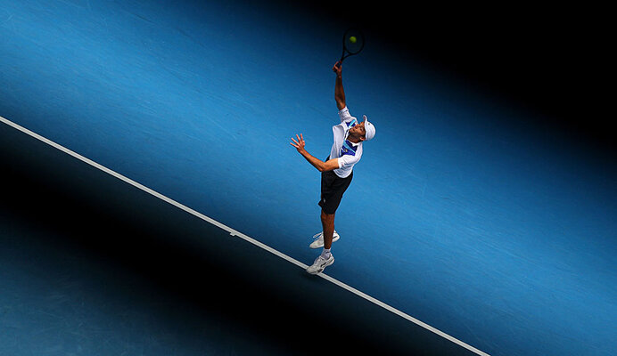 Platz 1, Ivo Karlovic (Kroatien): 12.632 Asse in 645 Spielen.