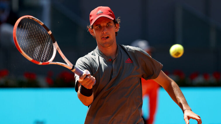 Dominic Thiem in Madrid