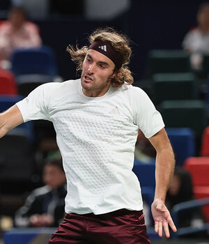 Stefanos Tsitsipas steht im Halbfinale von Almaty.