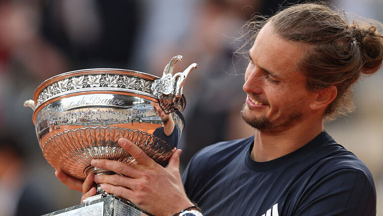 Alexander Zverev vor ziemlich genau einer Woche in Paris Alexander Zverev vor ziemlich genau einer Woche in Paris