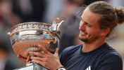 Alexander Zverev vor ziemlich genau einer Woche in Paris
