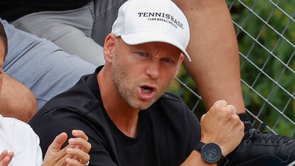 Lukas Wolff, Coach von Kevin Krawietz und Tim Pütz Lukas Wolff, Coach von Kevin Krawietz und Tim Pütz
