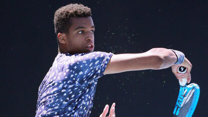 Giovanni Mpetshi Perricard hat in Lyon seinen ersten ATP-Titel geholt Giovanni Mpetshi Perricard hat in Lyon seinen ersten ATP-Titel geholt