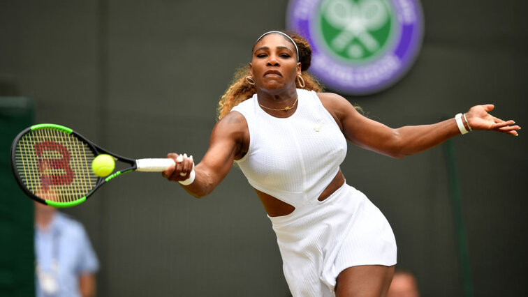 Serena Williams konnte sich auf ihren Aufschlag verlassen
