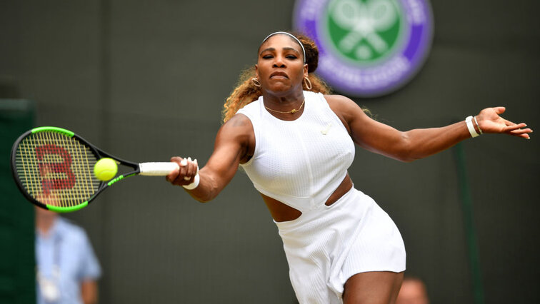 Serena Williams konnte sich auf ihren Aufschlag verlassen Serena Williams konnte sich auf ihren Aufschlag verlassen